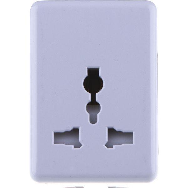Universal Wall Adaptor 250V 1xUK/USA