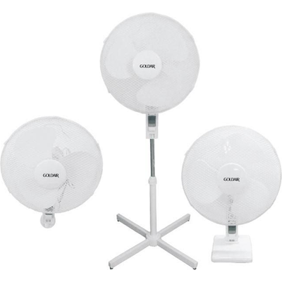 Standing Fan 3 in 1 Combination White