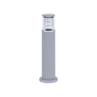 Bollard Lamp Silver