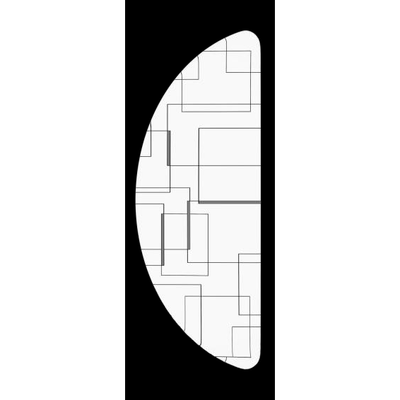 Wall light Half Moon 8029