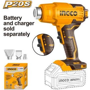 Lithium-Ion Heat Gun 20V 3P PS Ingco