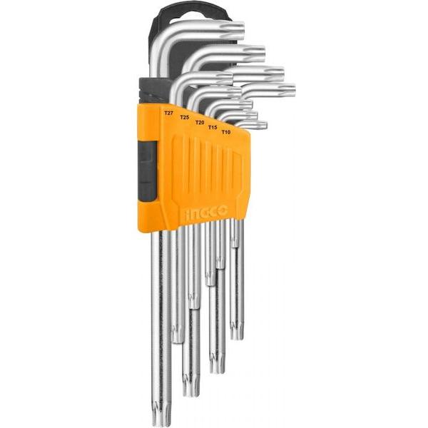 Key Hex Set Torx/Spline 9pc Ingco