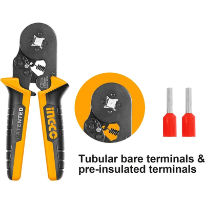 Crimper Ratchet Ingco 0.5mm-10mm