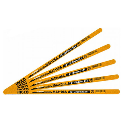 Hacksaw Blade Set 5pc 24T Ingco