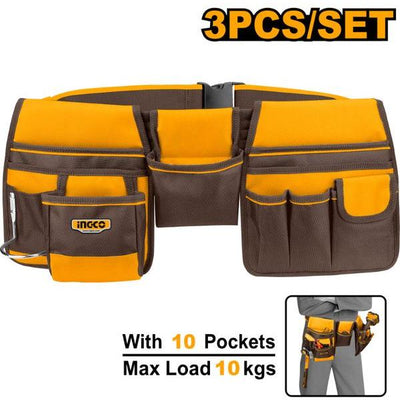 Toolbag Belt Pouch 2PC Ingco