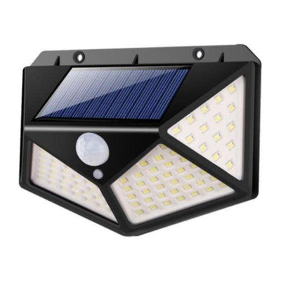 Led Solar Wall Light Black 9802