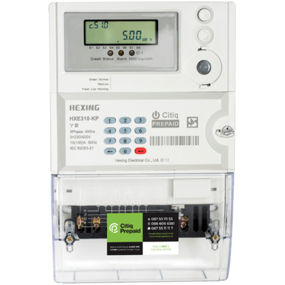 Hexing 3P Prepaid Electricity Meter