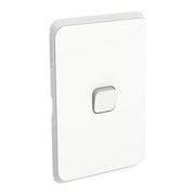 Iconic 1 Lever Light Switch White