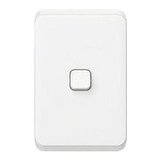 Iconic 1 Lever Light Switch White