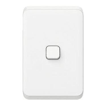 Iconic 1 Lever Light Switch White