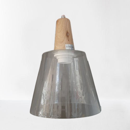 Glass Wood Illum Pendant