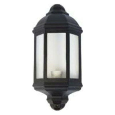 Outdoor Lantern 3 Panel - Black