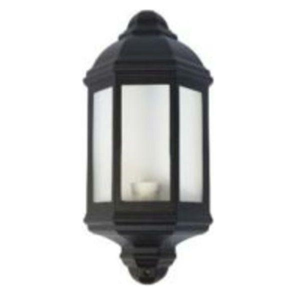 Outdoor Lantern 3 Panel - Black