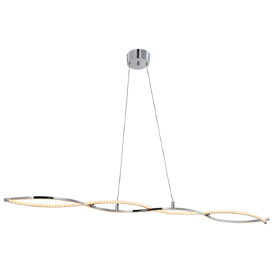 5W Led Warm White Pendant - Chrome