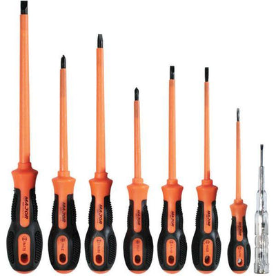 8 Piece Heavy Duty 1000V Screwdriver Set