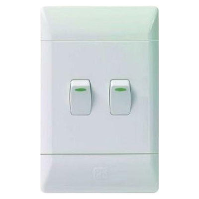 CBI 2 Lever 2X4 Light Switch