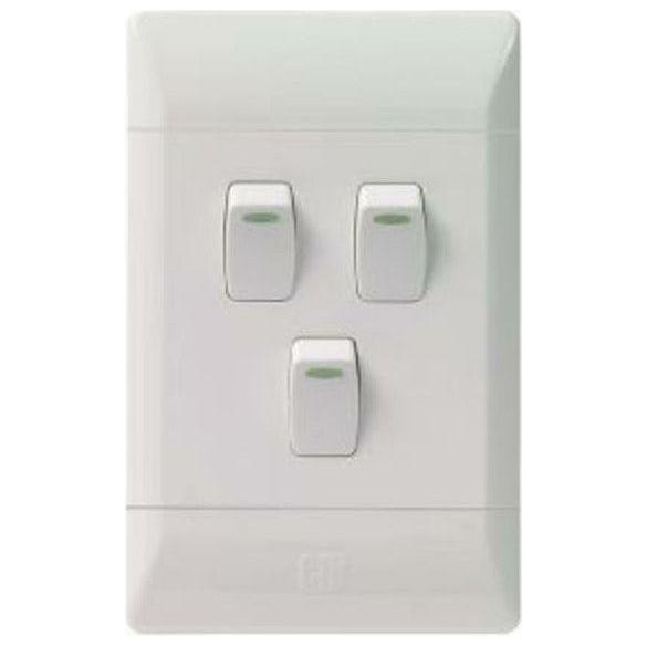 CBI 2X4 3 Lever Switch