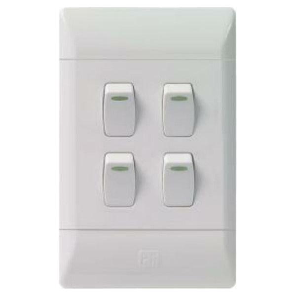 CBI 4 Lever 2X4 Light Switch