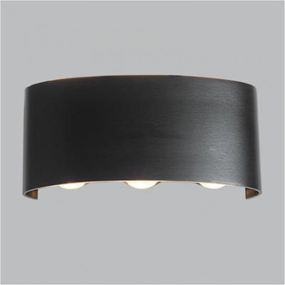 Aluminium Led Wall 6W 3000K