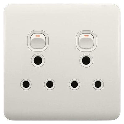 Lear Double Plug 4X4 White