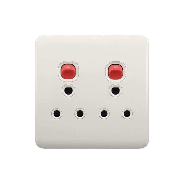 Lear Dedicated Double Plug 4X4 White