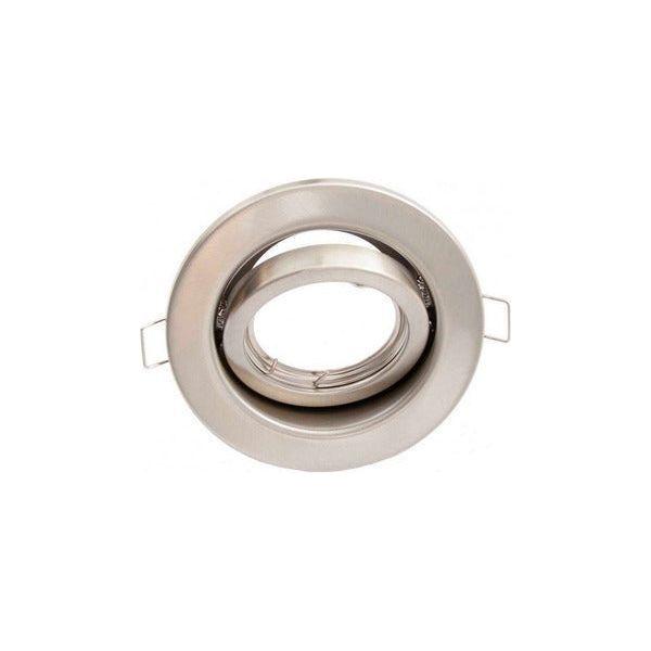 Swivel Downlight Fitting Satin Chrome