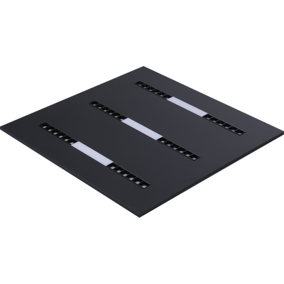 Led Office Panel Light Enzo 60W DL Black