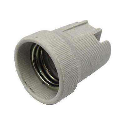 E27 Unskirted Porcelain Lampholder