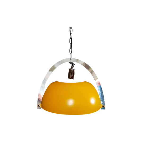 1 Light Yellow Luxn Pendant Large