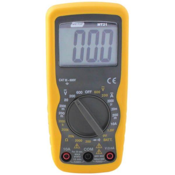 Compact Multimeter 600V AC/DC 10A