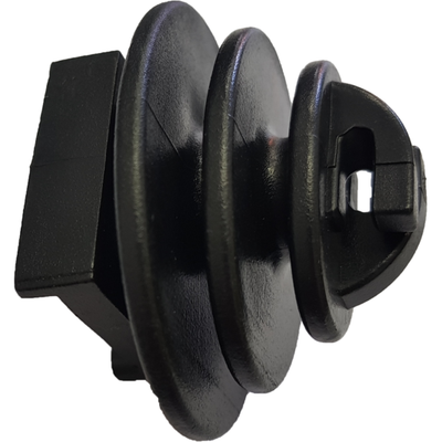 Flat Bar Jumbo Bobbin - Black