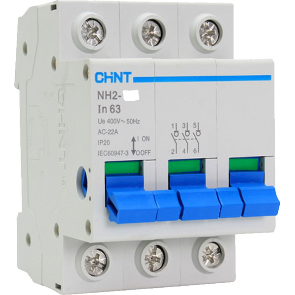 Chint Isolator Din 3P 63A.