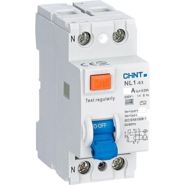 Earth Leakage Din 1P 6KA NO O/L 40AChint