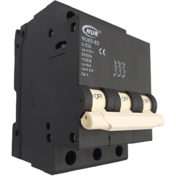 Nur Samite Circuit Breaker 3P 3KA 10A