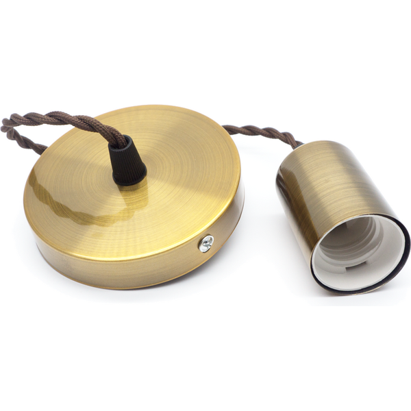 Twisted Pendant Cord - Gold Copper