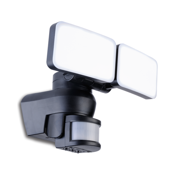 Infrared Security Light - Black