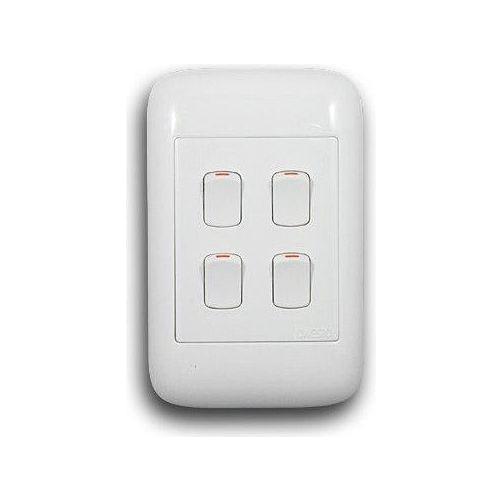 Onesto 4 Lever Light Switch