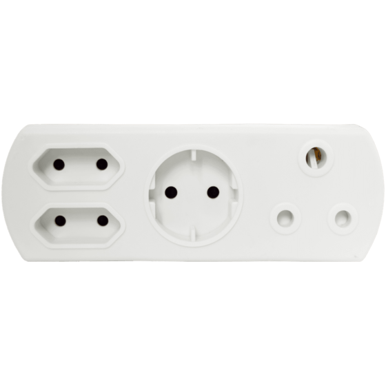 Crabtree Adaptor 1X16A 2XEuro 1XSchucko