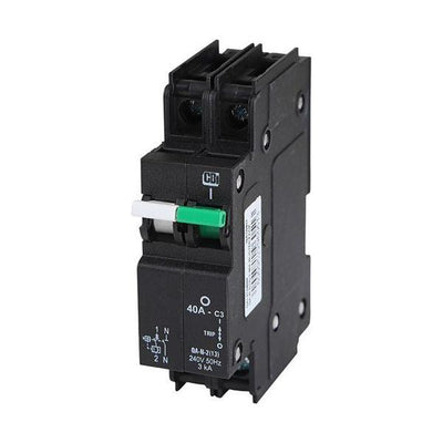 CBI Circuit Breaker 1 Pole + N 3kA 15A
