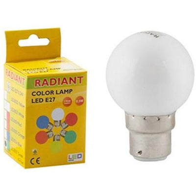 LED Golf Ball 0.5W BC White