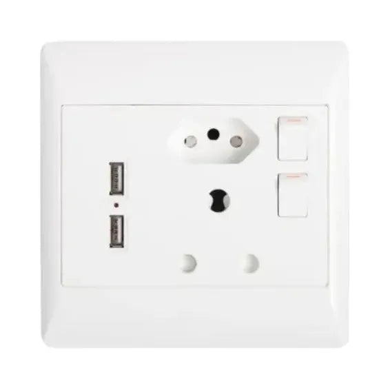 Redisson Plug 1x16A 1xEuro 2xUSB