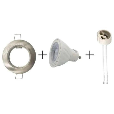 LED Downlighter Combo 4/6W D/L Silver