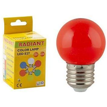 Radiant Golf Ball LED 0.5W Red E27