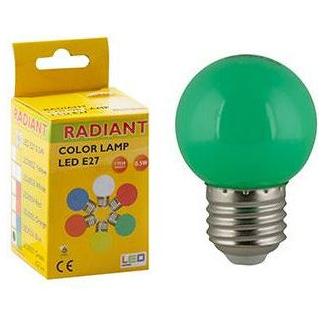 Radiant Golf Ball LED 0.5W Green E27