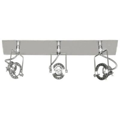 3 Light Chrome Tiltable Spot Light