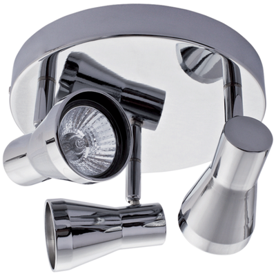 Polished Chrome Spot Light 3 Light