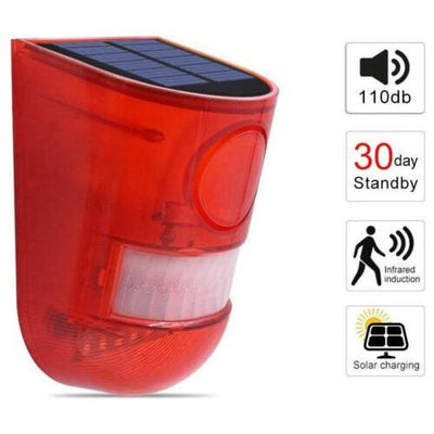 Solar First Solar Alarm Wall Light