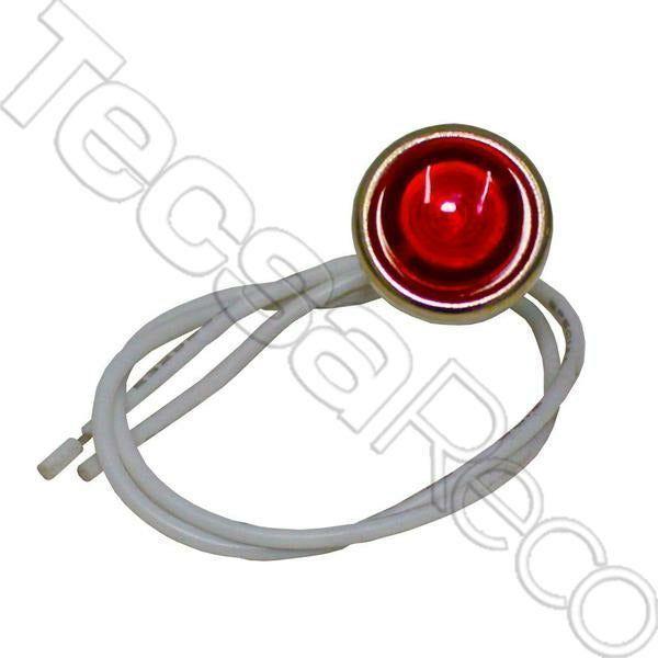 Neon Indicator Round - Red