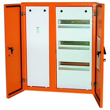Enclosure Orange Steel Din DB 3x24
