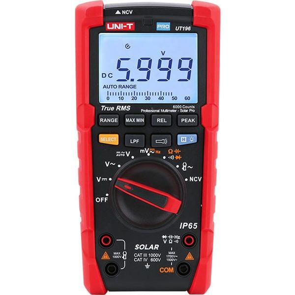 Solar Pro Multimeter 1700VDC True RMS